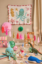 Afbeelding in Gallery-weergave laden, Plaid met zeedieren - Octopus - RICE