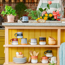 Afbeelding in Gallery-weergave laden, Mokken set van 2 - CHOCOLADE - Mojave glazuur - Sass & Belle