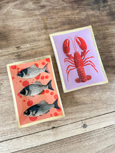 Afbeelding in Gallery-weergave laden, Glazen bordje rechthoekig met kreeft - Love Plates