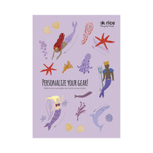 Afbeelding in Gallery-weergave laden, Stickerset - Zeemeerminnen - RICE