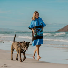 Afbeelding in Gallery-weergave laden, Surfponcho Jellygang  - dikke velours - L - Wave Hawaii