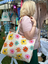 Afbeelding in Gallery-weergave laden, Shopper bio katoen flower power