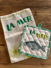 Afbeelding in Gallery-weergave laden, Theedoek La Mer Turqoise - Overbeck and Friends