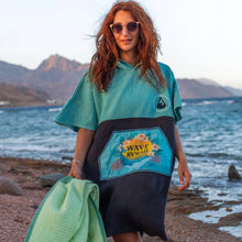 Afbeelding in Gallery-weergave laden, Surfponcho reizen - Pahoa - maat S/M of L/XL