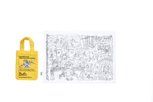 Afbeelding in Gallery-weergave laden, Placemat uitwasbaar met kleurstiften & tasje - FAIRYTALES & LEGENDS - EATSLEEPDOODLE