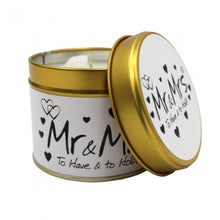 Afbeelding in Gallery-weergave laden, Kaars in blikje - Huwelijk - Lily Flame