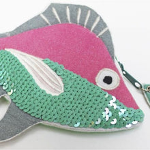 Afbeelding in Gallery-weergave laden, Portemonnee vis met pailetten - Little Arc Under the Sea - House of Disaster