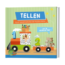 Afbeelding in Gallery-weergave laden, Puzzeltrein - Tellen