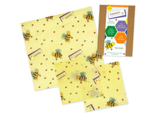 Afbeelding in Gallery-weergave laden, Bijenwasdoek - Beeskin - set van 3