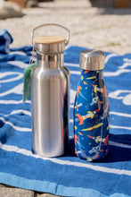Afbeelding in Gallery-weergave laden, Waterfles RVS staal met bamboedop