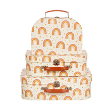 Afbeelding in Gallery-weergave laden, Kinderkofferset 3 in 1 met regenboog - Sass & Belle