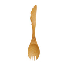Afbeelding in Gallery-weergave laden, Bestek: Bamboe spork - 3 in 1 bestek - Sass & Belle