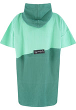 Afbeelding in Gallery-weergave laden, Surfponcho voor op reis - Groen M - Wave Hawaii