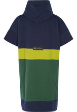 Afbeelding in Gallery-weergave laden, Surfponcho voor op reis - Pampatar - blauw/groen/geel -  L - Wave Hawaii