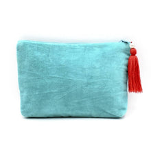 Afbeelding in Gallery-weergave laden, Geborduurde make-up tas met kreeft - House of Disaster