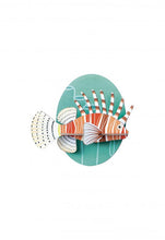 Afbeelding in Gallery-weergave laden, 3D wanddecoratie - set van 3 vissen - Angel, Butterfly & Lion - Studio Roof