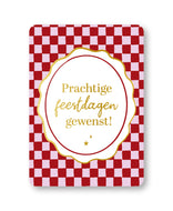 Kerstkaart - Prachtige kerstdagen