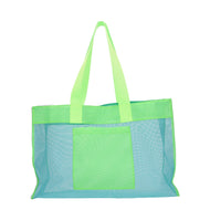 Strandtas - groen/blauw