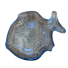 Afbeelding in Gallery-weergave laden, Schaaltje vis - Blauw Glas
