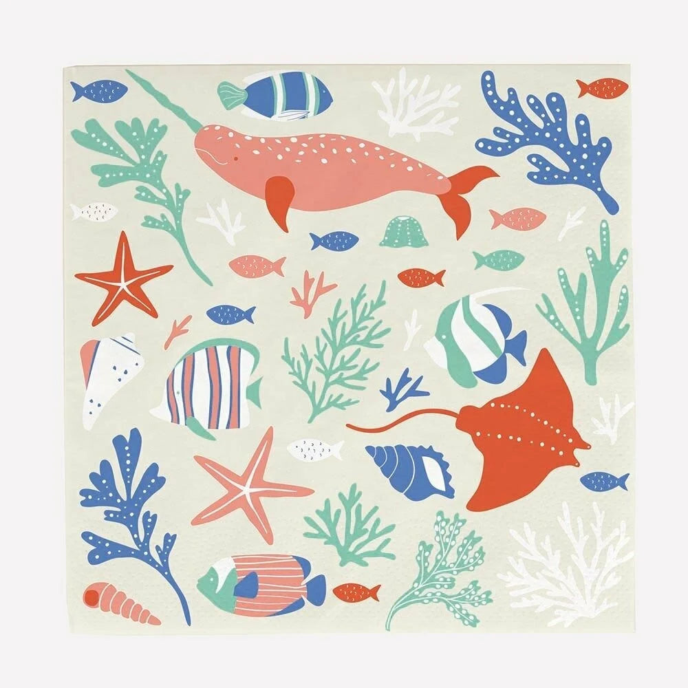 Servetten zeedieren  - My Little Day