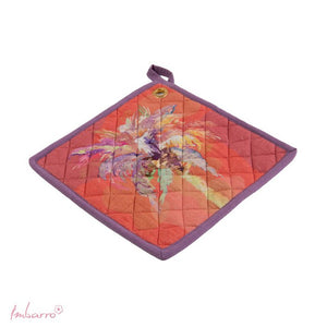 Keukentextiel Palmboom oranje set - Imbarro