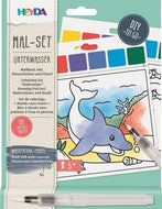 Verfset zeedieren - waterverf