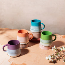 Afbeelding in Gallery-weergave laden, Mok - Schuimende branding - Mojave glazuur turkoise - Sass &amp; Belle
