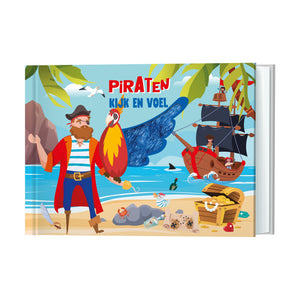 Kinderboek - Kijk & voel boek - Piraten - Lantaarn Publishers