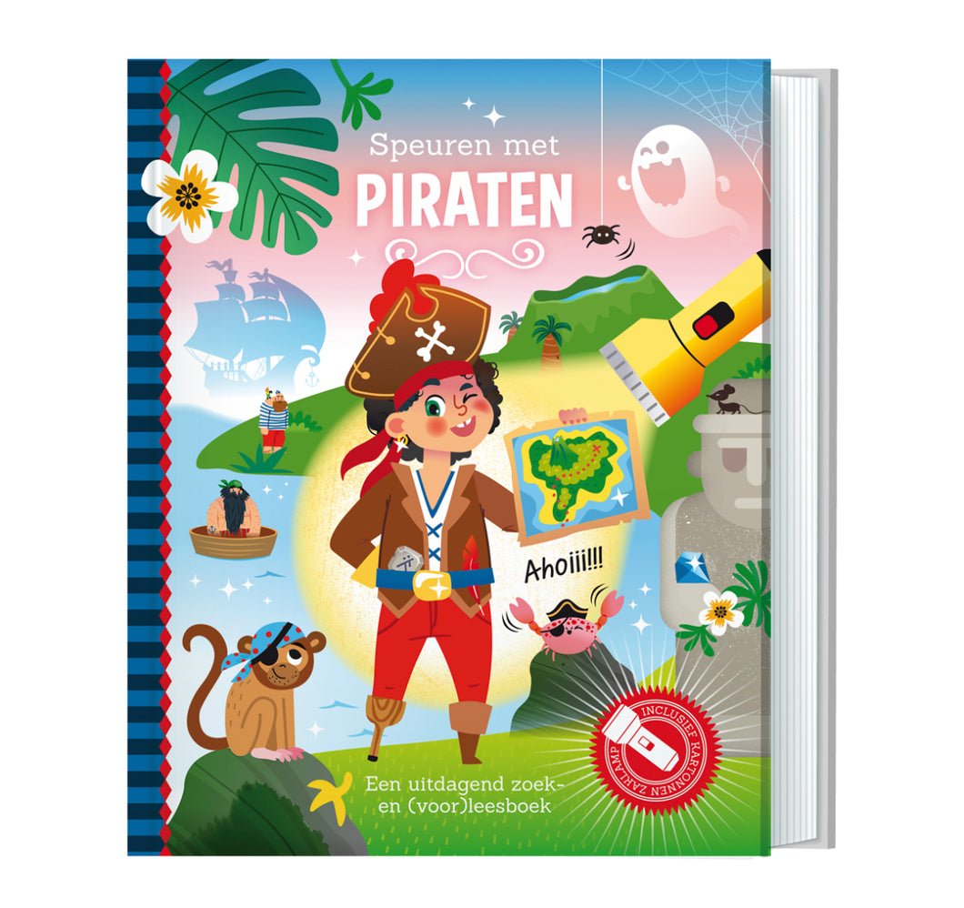 Interactief kinderboek - Speuren met piraten