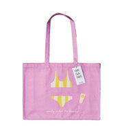Strandtas - beach day - roze bikini
