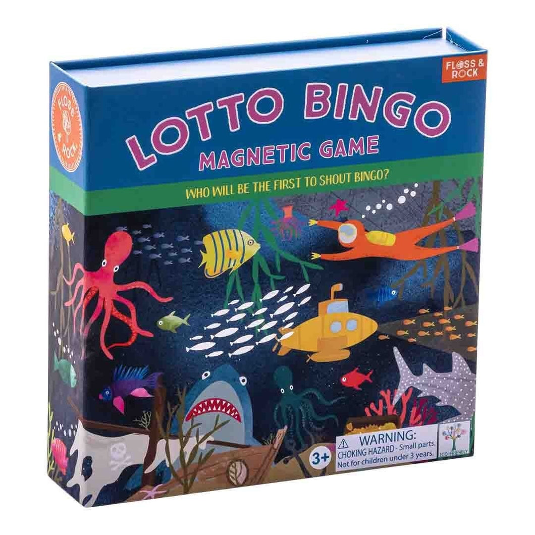 Reisspel Lotto bingo -3+ - Oceaan - Floss & Rock