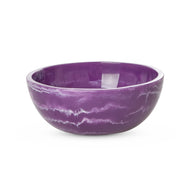 Schaal L - paarse kleur & hars - RICE