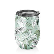Koffiemok - BioLoco rvs office - mint leaves