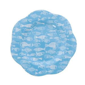 Melamine bord Crazy Fish klein - Overbeck and Friends