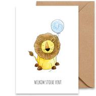 Wenskaart Stoere Vent - Juulz Illustrations - A6 met envelop