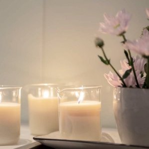 Kaars Massage Candle Flower Paradise - Rustik Lys by Kimmi