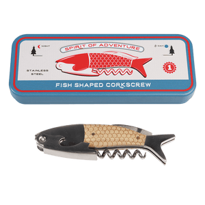 Kurkentrekker vis in giftbox - Rex London