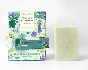 Vegan haarzeep - Nestle & Rosemary voor normaal & vet haar - Shampoo Blok