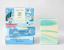 Afbeelding in Gallery-weergave laden, Vegan zeep - Sea Salt Body Bar - Helemaal Shea
