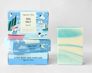 Vegan zeep - Sea Salt Body Bar - Helemaal Shea